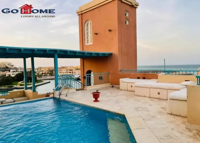 Pretty 4bedrooms Penthouse Mb7 At New Abu Tig Marina Hurgada